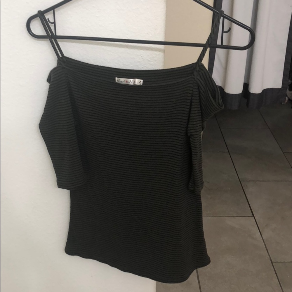 Dark green over the shoulder with strap